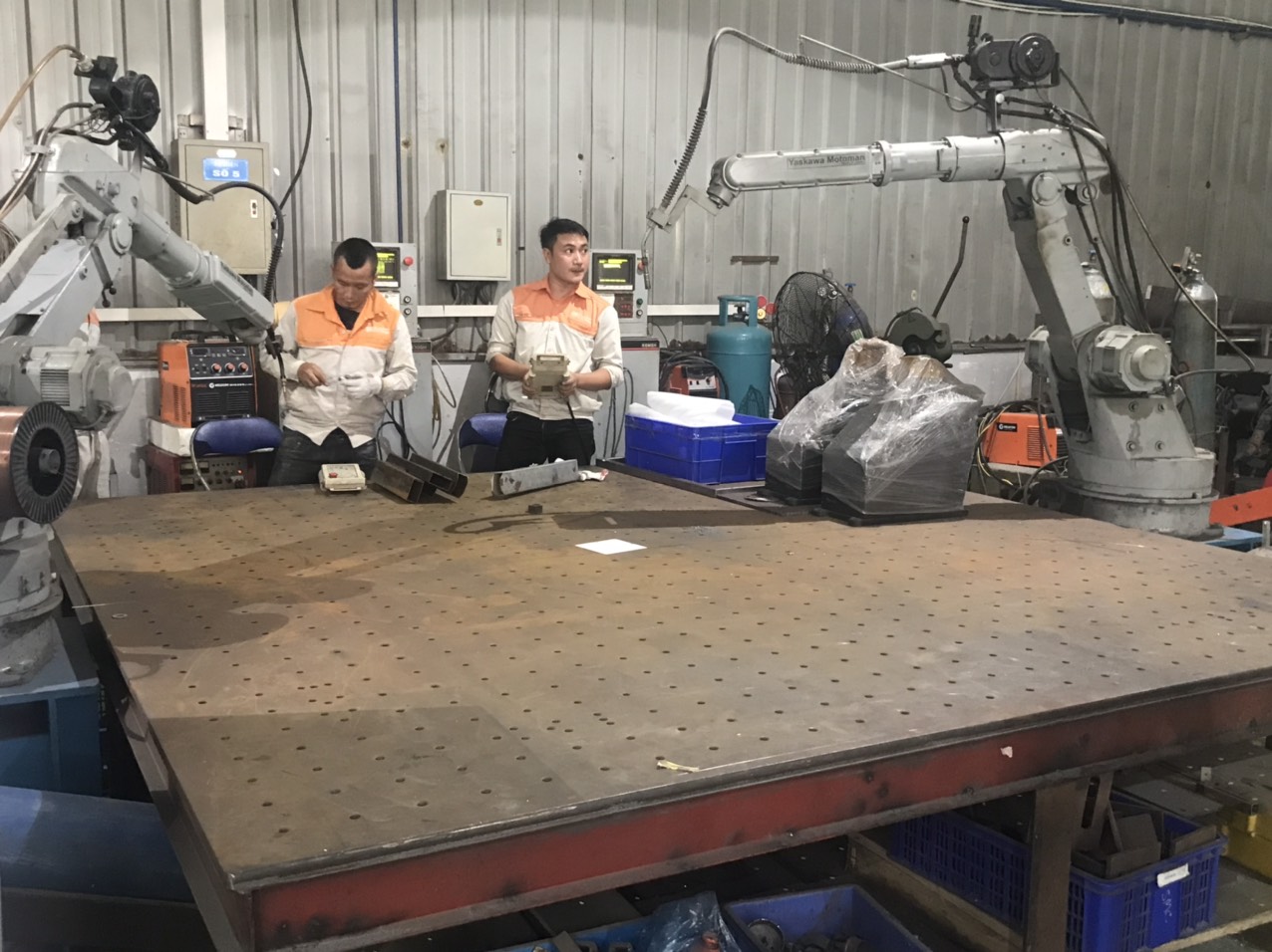 Robotic welding